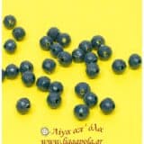 Χάντρες Πετρόλ πλαστικές πολύγωνες (100τεμ) - Λίγα απ' όλα