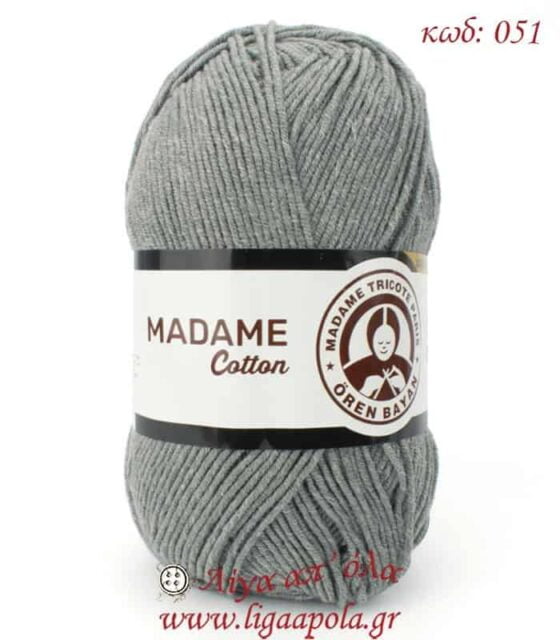 Βαμβακερό νήμα Madame Cotton - Madame Tricote Paris