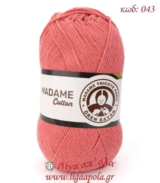 Βαμβακερό νήμα Madame Cotton - Madame Tricote Paris