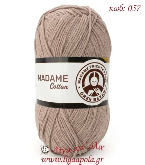 Βαμβακερό νήμα Madame Cotton - Madame Tricote Paris