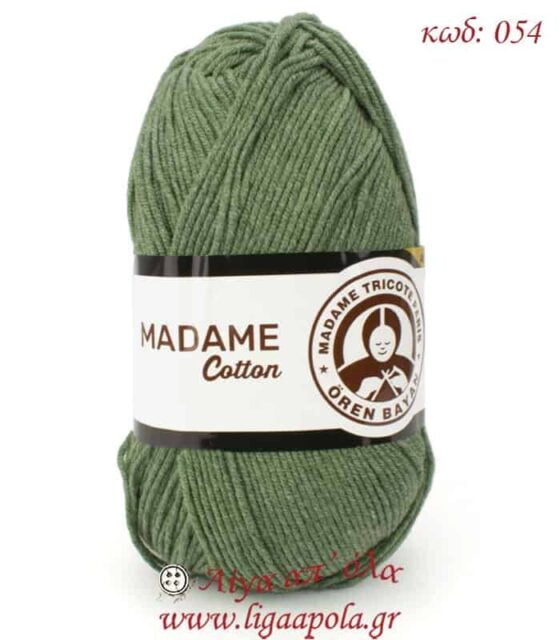 Βαμβακερό νήμα Madame Cotton - Madame Tricote Paris