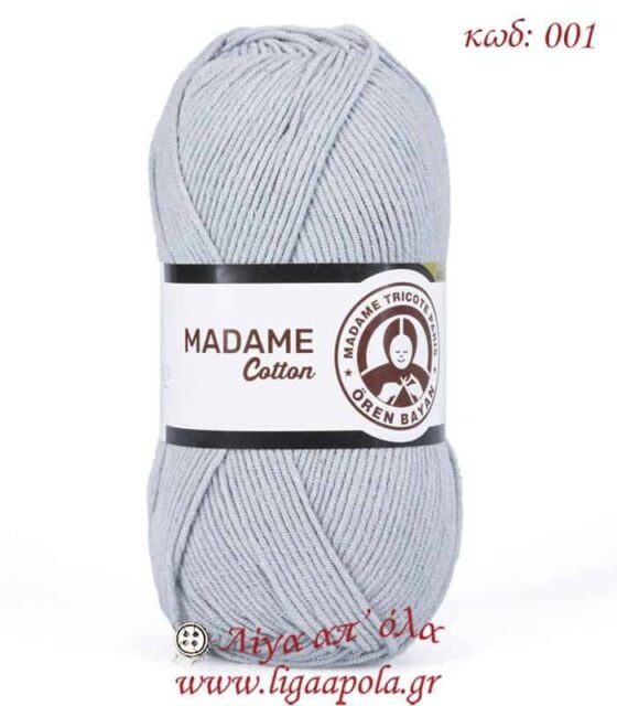 Βαμβακερό νήμα Madame Cotton - Madame Tricote Paris