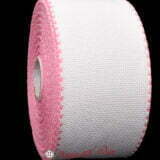 Βαμβακερή φάσα για κέντημα AIDA 7εκ Λευκό-ροζ