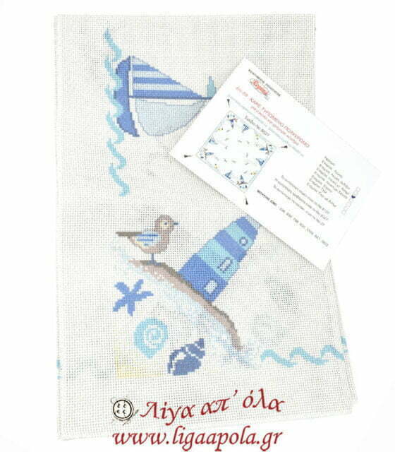 stampwto kalokairino kare faros karavaki 90x90 regina stitch 8027 1 logo