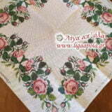 Σταμπωτό καρέ τριαντάφυλλα 100X100 Κνωσός - Gobelin 03.24