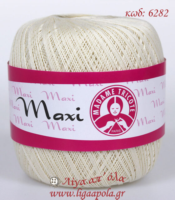 vamvakero lepto nhma maxi madame tricote paris no6282 ekrou logo