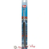 Βελονάκι πλεξίματος αλουμινίου με λαβή σιλικόνης No3,5 Prym 195175