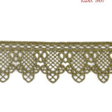 Λασέ μηχανής κεντημάτων 5εκ Μπρονζέ - κωδ 807