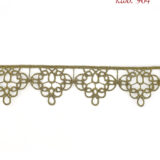 Λασέ μηχανής κεντημάτων 5,5εκ Μπρονζέ - κωδ 904