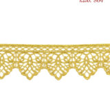 Λασέ μηχανής κεντημάτων 5εκ Χρυσό μεσαίο - κωδ 804