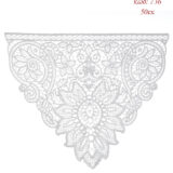 Γωνία Λασέ Μηχανής Φινίρισμα Κεντημάτων 50εκ Ασημί - 736