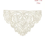 Γωνία Λασέ Μηχανής Φινίρισμα Κεντημάτων 35εκ Ασημί ανοιχτό - 734