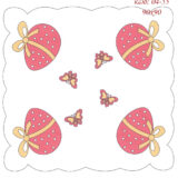 Σταμπωτό Πασχαλινό Κέντημα Καρέ Αυγά Φιόγκος Πεταλούδες 90x90 Κνωσός Art04-55 - Pero