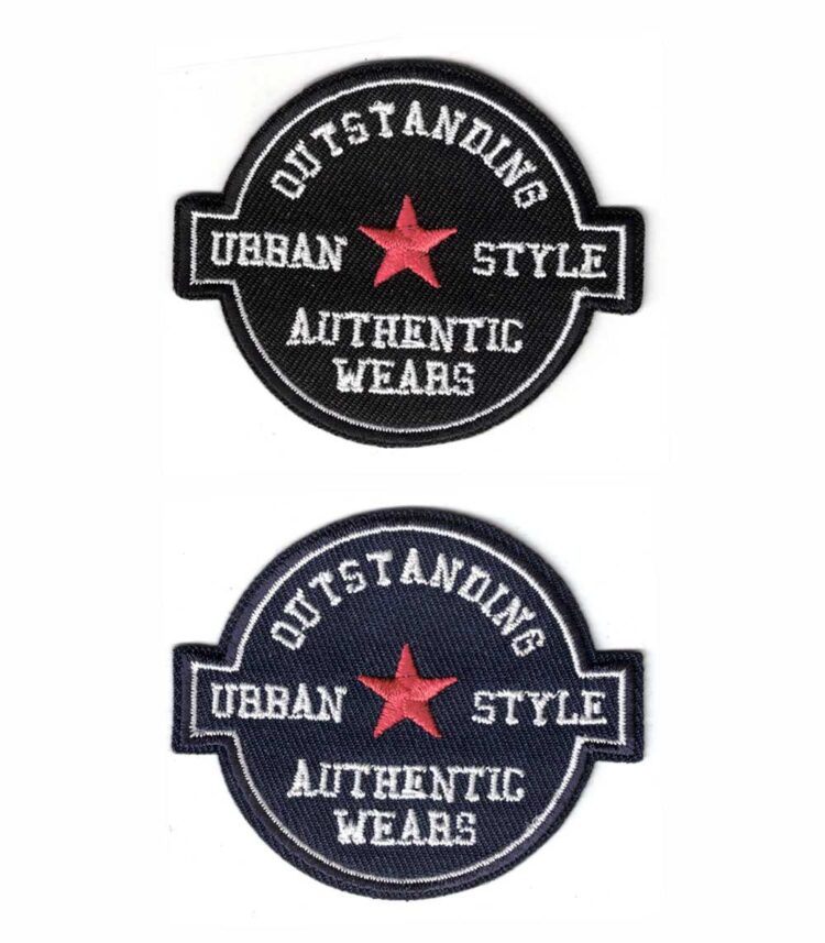 Θερμοκολλητικό σιδερότυπο μοτίφ Outstanding Authentic Wears 6x7εκ - Marbet 5590