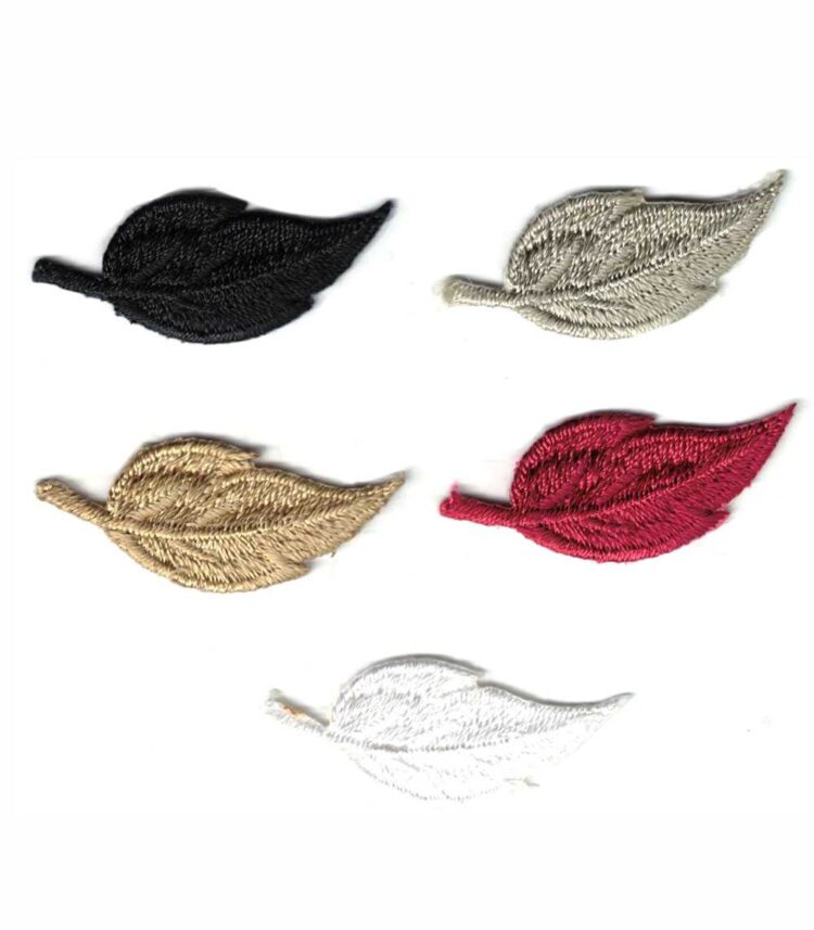 Θερμοκολλητικό σιδερότυπο μοτίφ Φυλλαράκι 3,5x1,5εκ - Marbet 5109