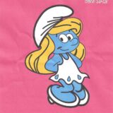 Σταμπωτό μαξιλαράκι κιτ σε χοντρό καμβά Σμύρνα 45x45 - Στρουμφίτα 08-12