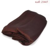 Ύφασμα οργάντζα - οργαντίνα διακοσμητικό 1x5μ σοκολατί - 21445