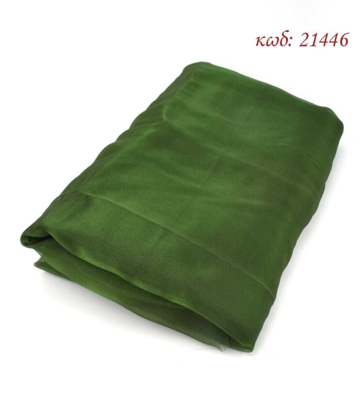 Ύφασμα οργάντζα - οργαντίνα διακοσμητικό 1,2 x 3μ κυπαρισσί - 21446