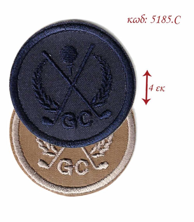 Θερμοκολλητικό σιδερότυπο μοτίφ CC 4εκ LECCO 5185.C