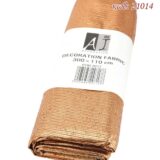 Ύφασμα lurex διακοσμητικό χριστουγεννιάτικο 1,1 x 3μ Χάλκινο - 21014