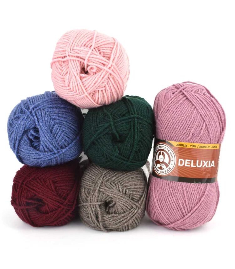 Deluxia - Madame Tricote Paris Σύμμικτο λεπτό νήμα 100γρ. 270μ.