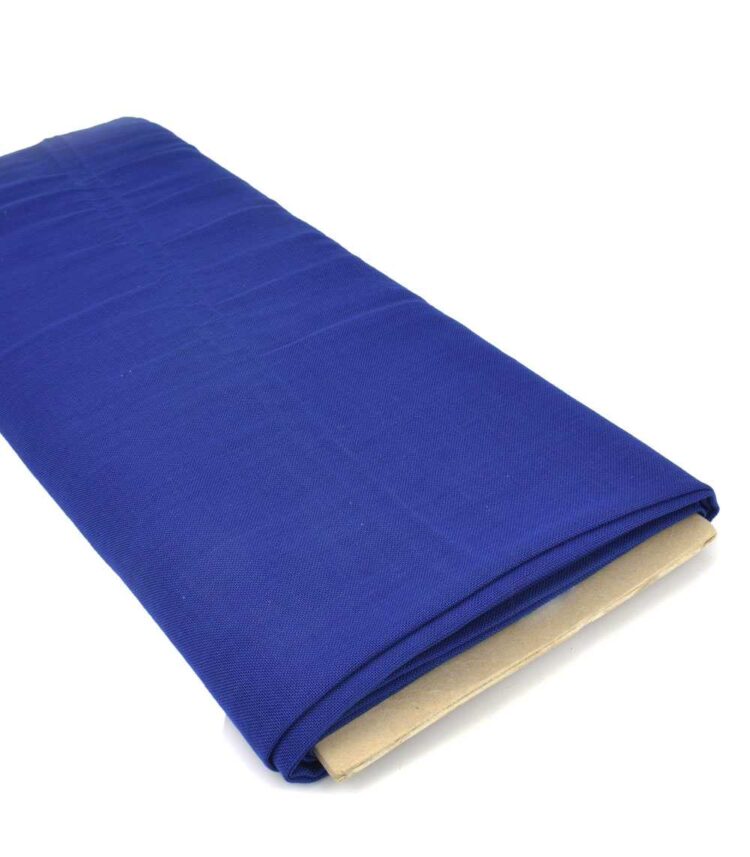 Ύφασμα με το μέτρο διακοσμητικό βαμβακερό Φάρδος 90εκ Μπλε ρουά