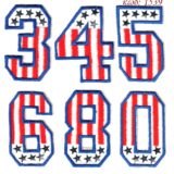 Θερμοκολλητικό σιδερότυπο μοτίφ Αριθμοί 5x8εκ - 1539