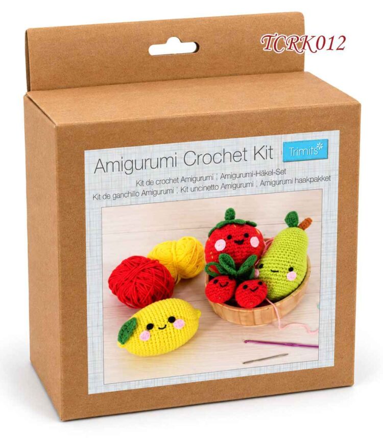 Κιτ Πλεξίματος Amigurumi – Φρουτοσαλάτα 7×11 εκ. Trimits TCRK012