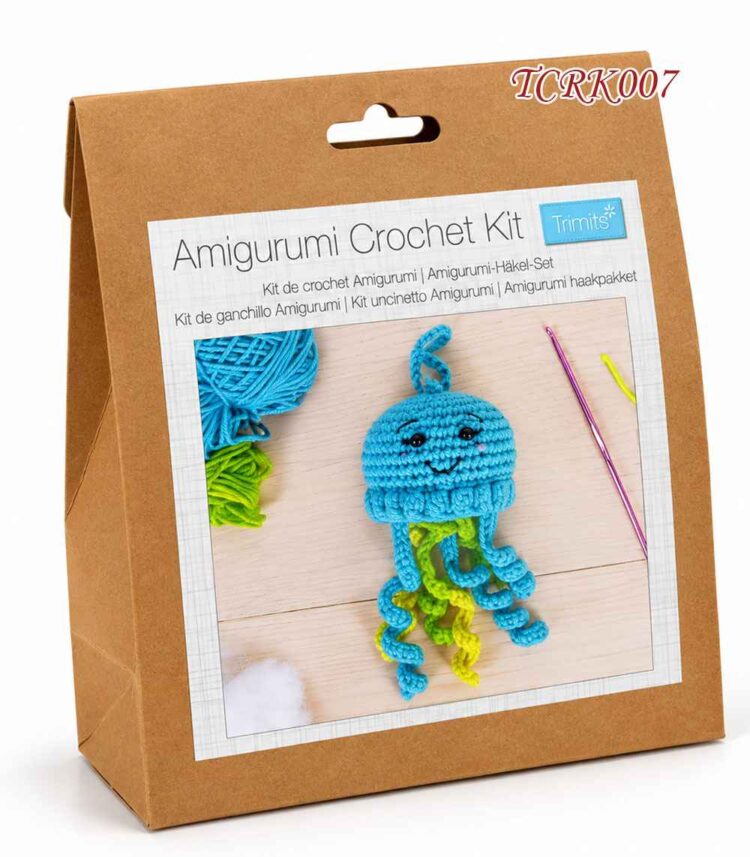 Κιτ Πλεξίματος Amigurumi – Μέδουσα 8×8×18 εκ. Trimits TCRK007