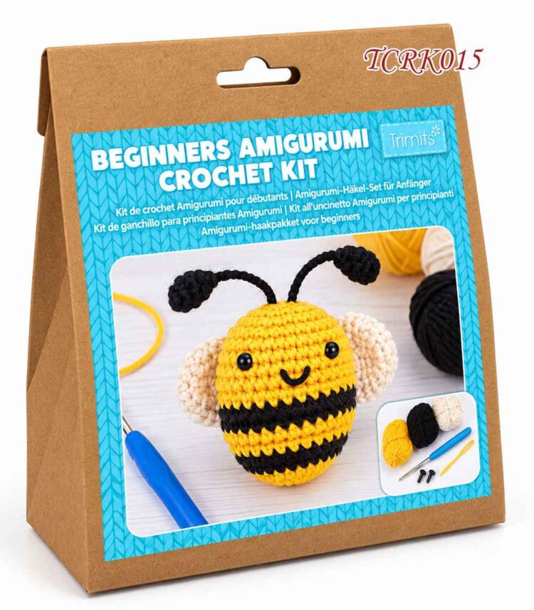 Κιτ Πλεξίματος Amigurumi για Αρχάριους – Μελισσούλα 7×12×12 εκ. Trimits TCRK015